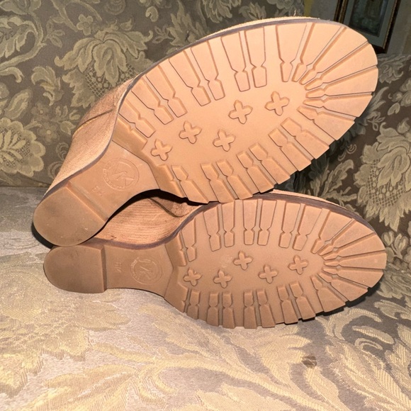 Michael Kors THEA CHELSEA ANKLE BOOTS Brown Suede Women Size 6 M - Picture 9 of 10